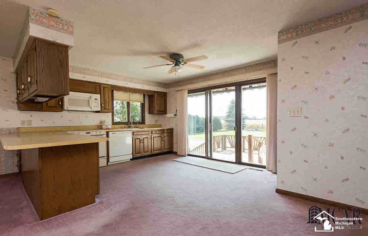 7534 Robinson Road Blissfield, MI 49228 - Photo 7 of 9 Kitch on Deck View