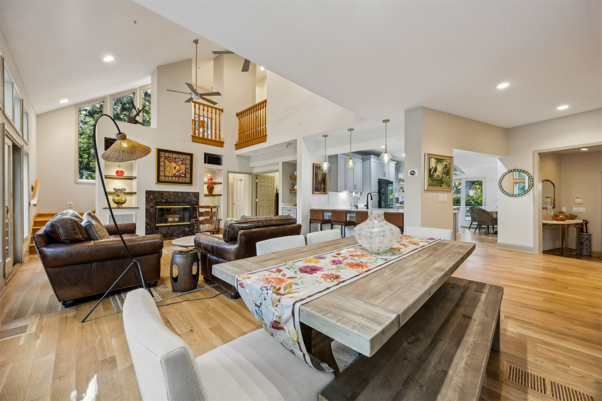 25 Beach Walker Road Fernandina Beach, FL 32034 - Photo 10 of 38 Dining Room to Great Rm