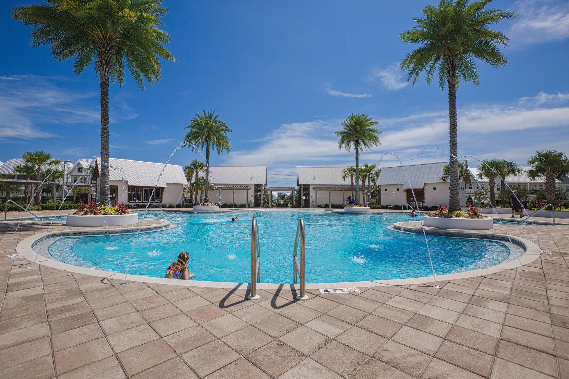 40 Prominence Square Inlet Beach Inlet Beach, FL 32461 - Photo 4 of 37 a view of a swimming pool with a table and chairs
