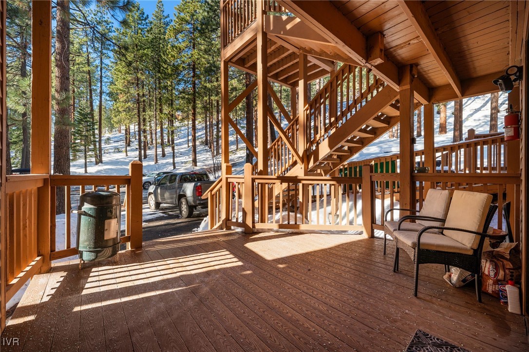 699 Hogan Court, Unit 2 Incline Village, NV 89451 - Photo 35 of 39 a view of a chairs and tables in the patio