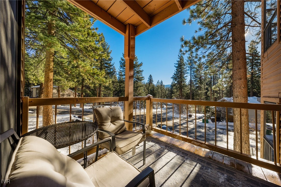 699 Hogan Court, Unit 2 Incline Village, NV 89451 - Photo 7 of 39 a view of balcony with furniture