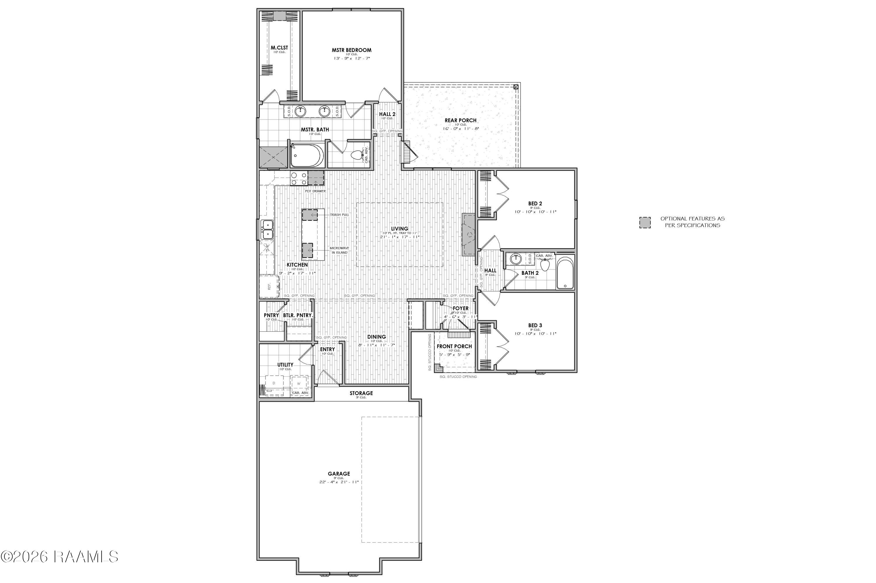 401 Rue Gambetta Lafayette, LA 70507 - Photo 12 of 20 Celine Transitional I - Plan_20260611