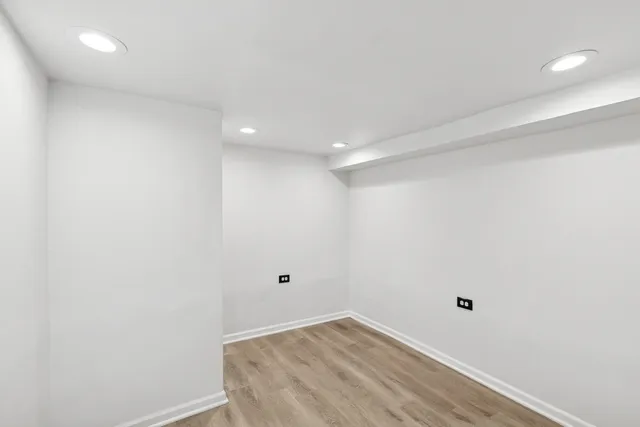 wooden floor in an empty room