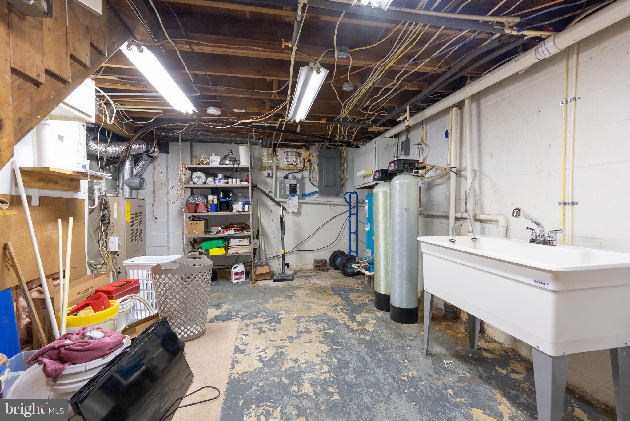 2269 Mt Tabor Road Gambrills, MD 21054 - Photo 35 of 39 Large Workshop in Basement.