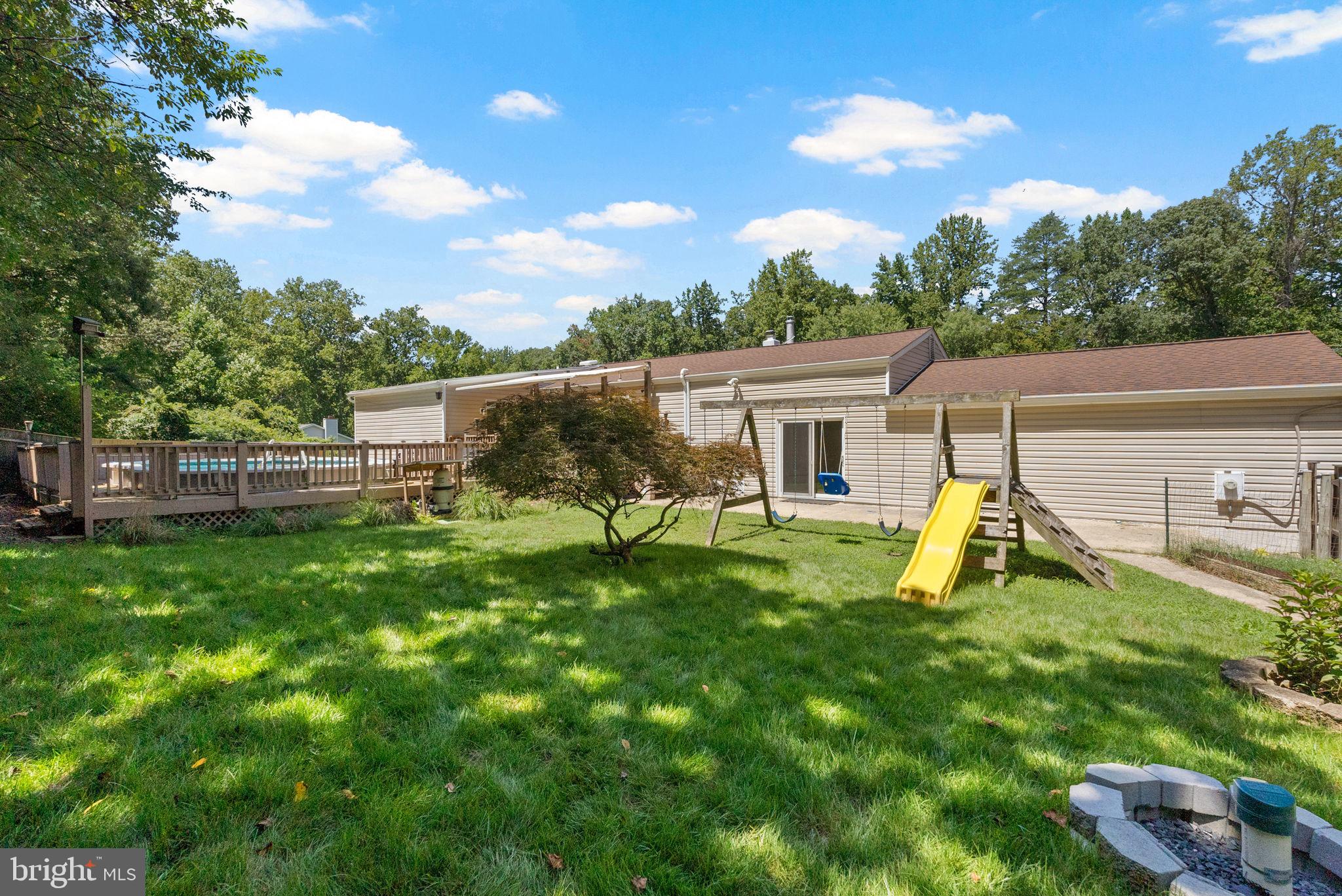 2269 Mt Tabor Road Gambrills, MD 21054 - Photo 38 of 39 Backyard. New sod. 1 acre. No HOA.