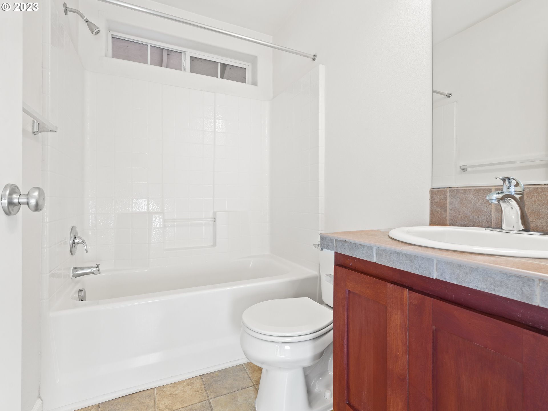 1253 Southwest 162nd Avenue Beaverton, OR 97006 - Photo 30 of 48 a bathroom with a sink a toilet and shower
