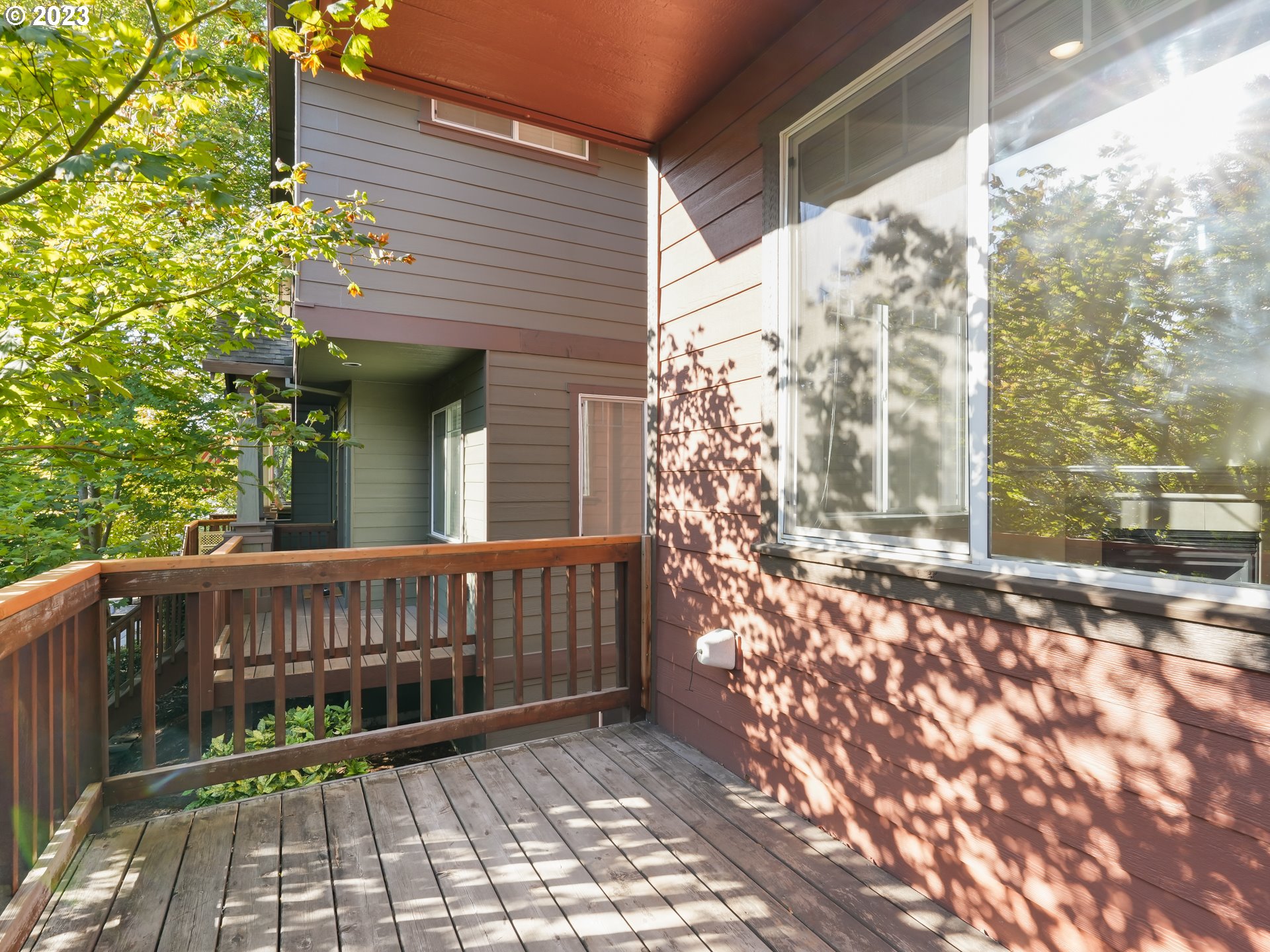 1253 Southwest 162nd Avenue Beaverton, OR 97006 - Photo 3 of 48 a view of a wooden deck
