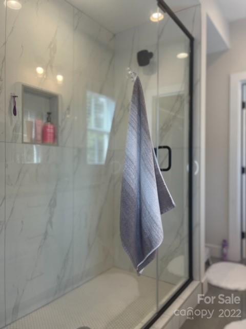 3047 Ridge Avenue Charlotte, NC 28208 - Photo 24 of 38 a bathroom with a shower