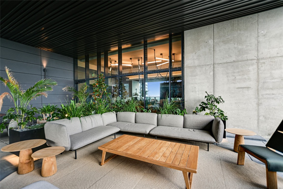 610 Davis Street, Unit 3110 Austin, TX 78701 - Photo 15 of 34 a building outdoor space with patio couch