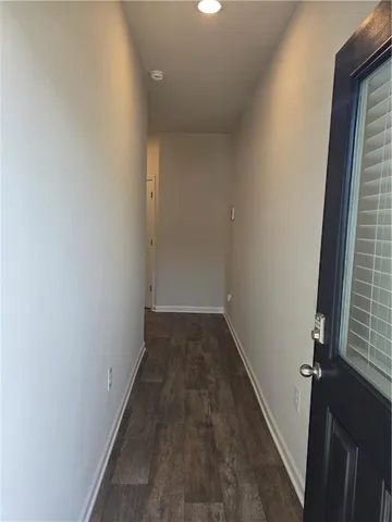 a view of a small space