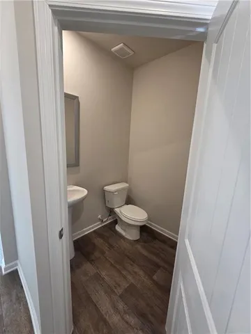 a view of an empty garage