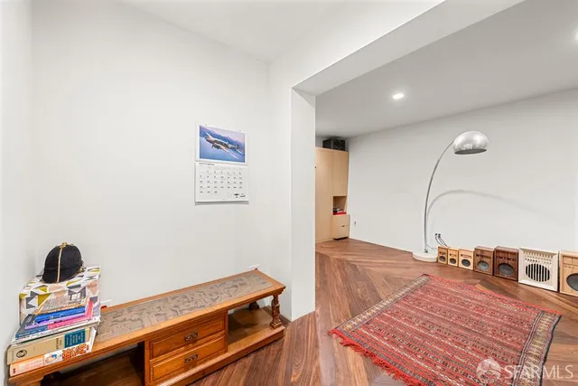 a very nice looking room with a big bed