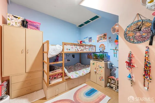 a view of kids room with toys