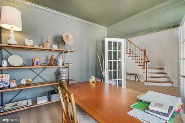 a living room with furniture fireplace and a flat screen tv
