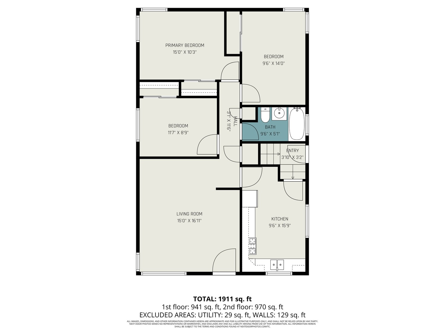 4852 West Hirsch Street Chicago, IL 60651 - Photo 38 of 38 a picture of a wall with a white wall