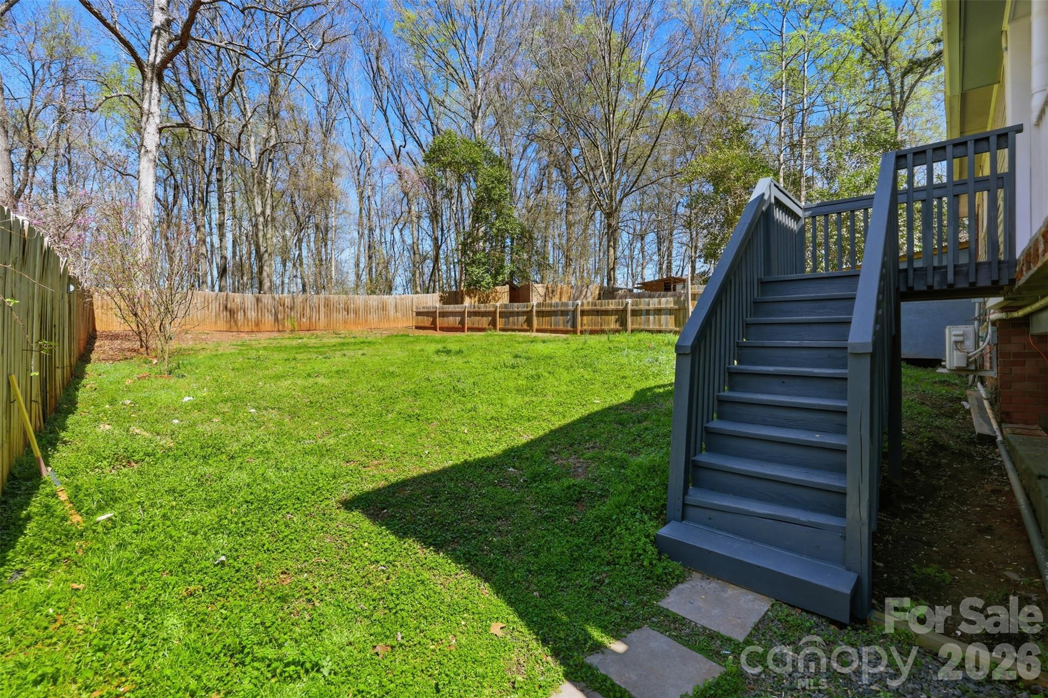 4920 Bright Road Charlotte, NC 28214 - Photo 39 of 46 a view of yard with small plants and trees