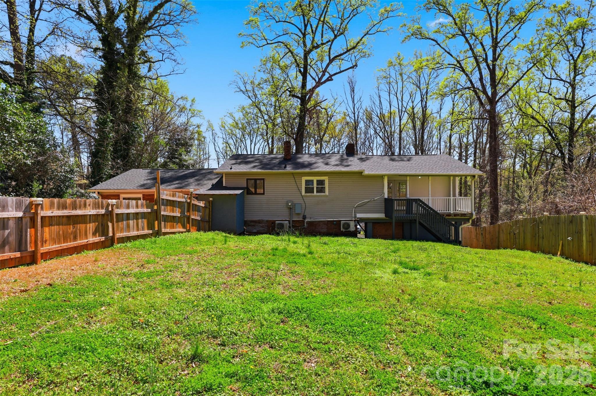 4920 Bright Road Charlotte, NC 28214 - Photo 42 of 46 a view of backyard with swimming pool and seating space