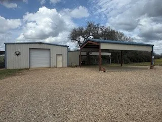 a view of backyard