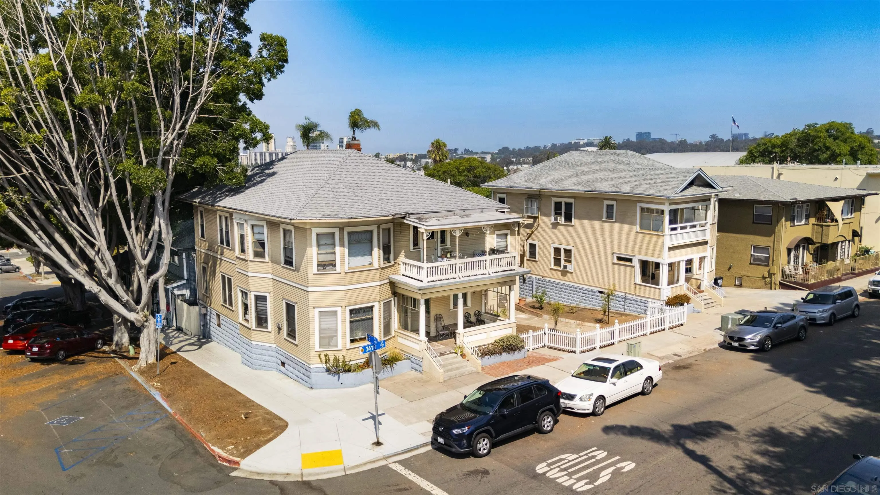 904-14 24th Street San Diego, CA 92102 - Photo 3 of 18 a aerial view of a house with swimming pool and sitting area