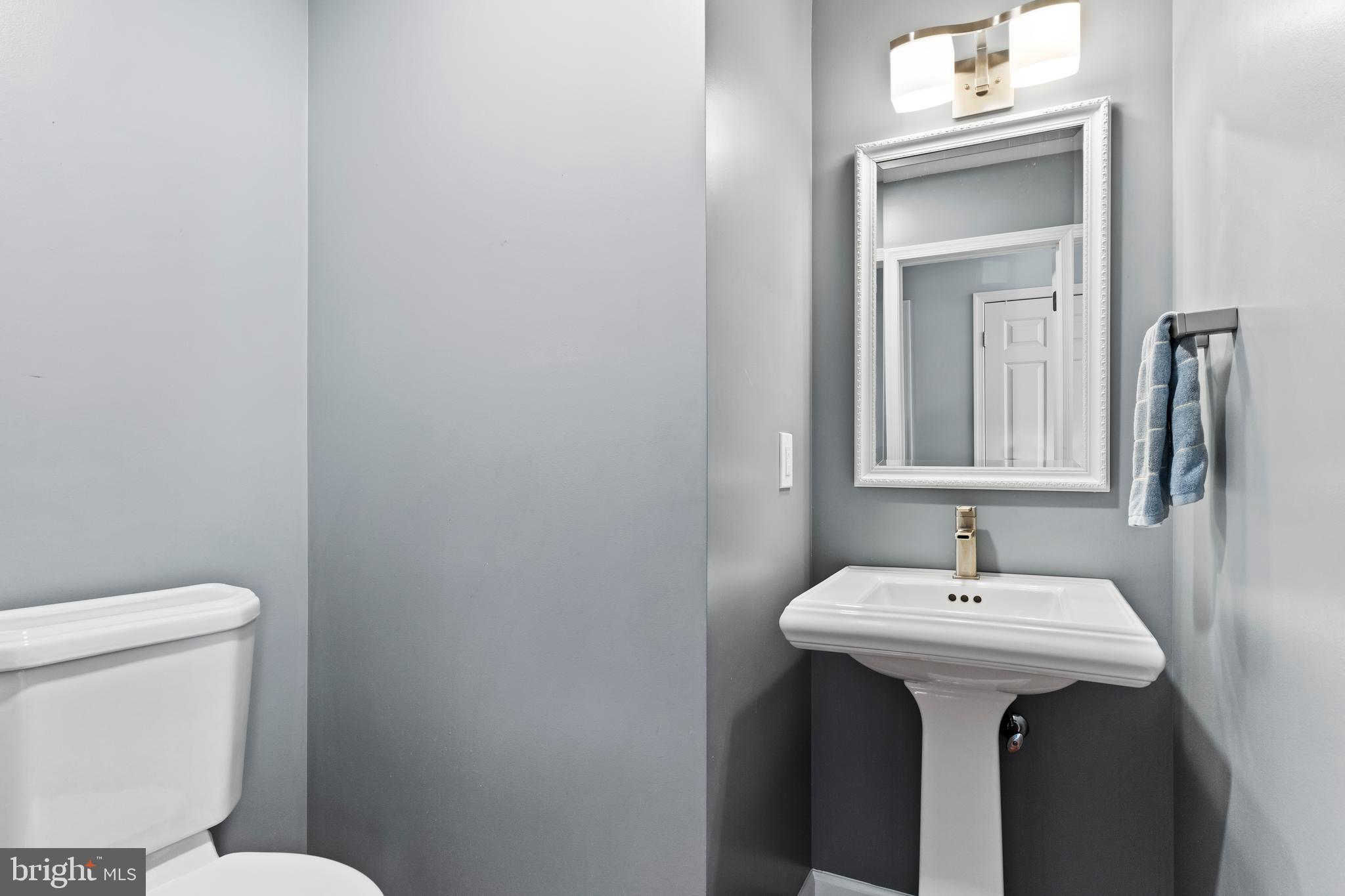 13 Todd Road Carlisle, PA 17013 - Photo 31 of 46 a bathroom with a sink a toilet and mirror