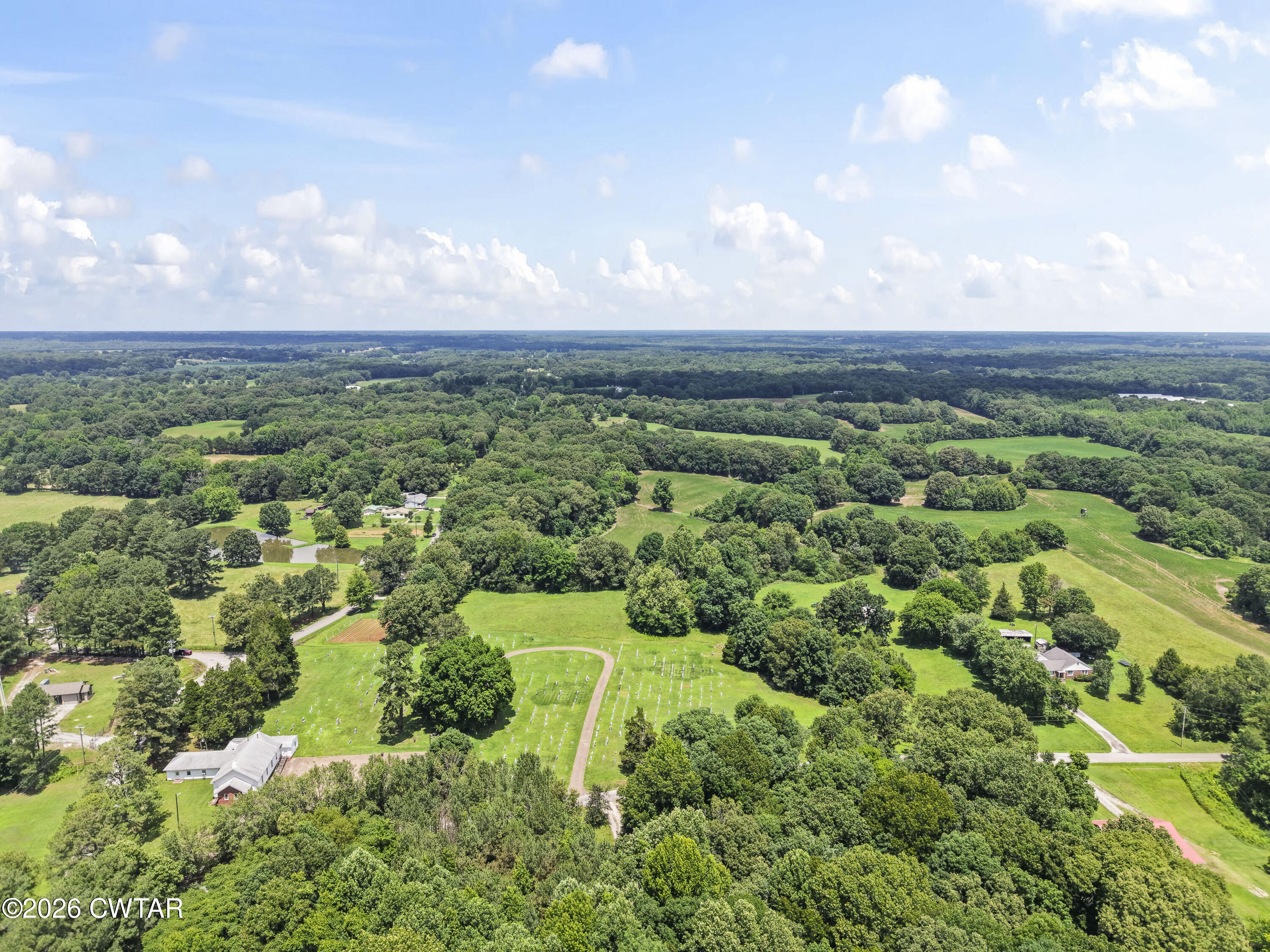 0 Aubrey Ferguson Road Gadsden, TN 38337 - Photo 11 of 15 an aerial view of a houses with a yard