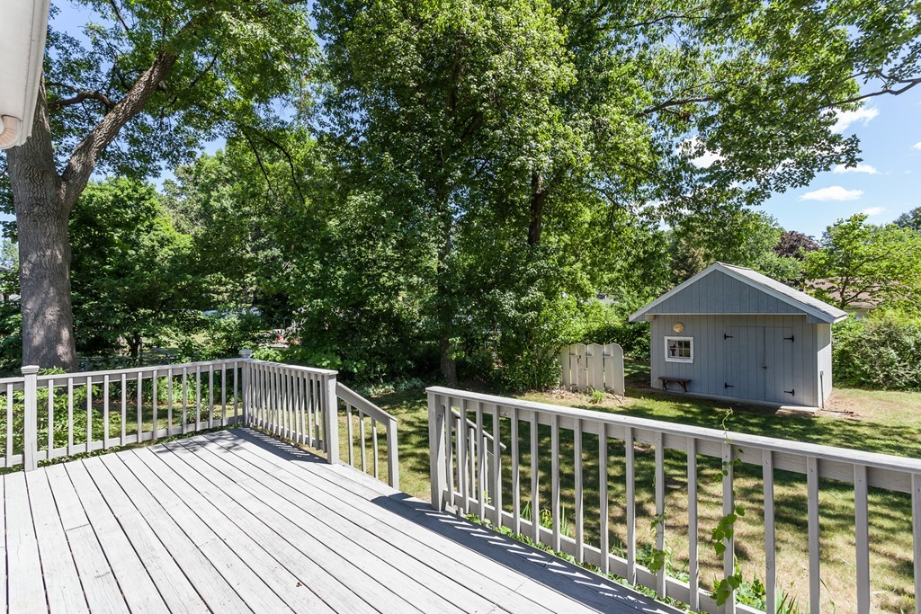 99 Sunnybrook Road Springfield, MA 01119 - Photo 29 of 30 a view of a wooden roof deck