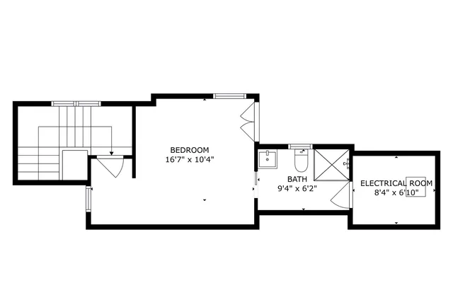 a picture of a wall with a white wall