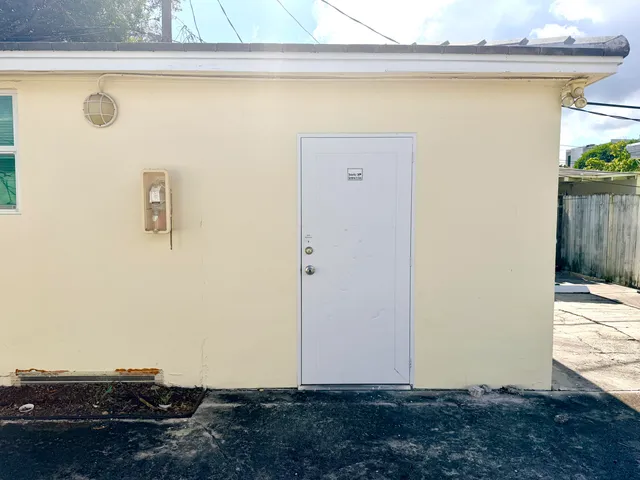 a view of car garage