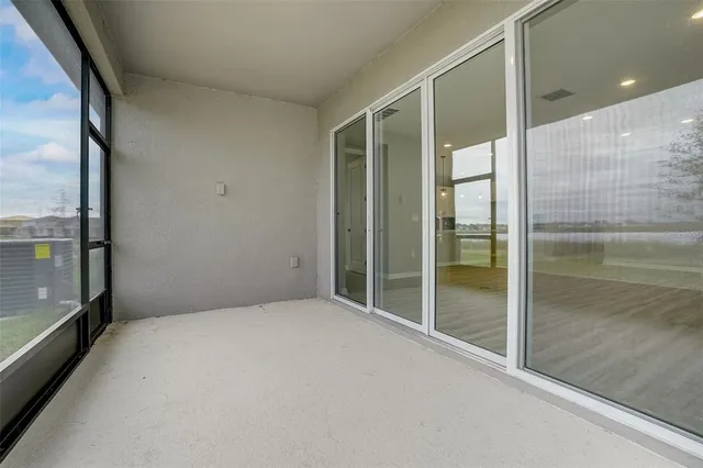 a view of an ocean from a window