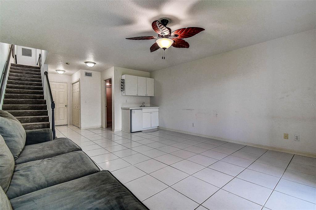14865 Seminole Trail Seminole, FL 33776 - Photo 38 of 54 a living room with furniture and kitchen view