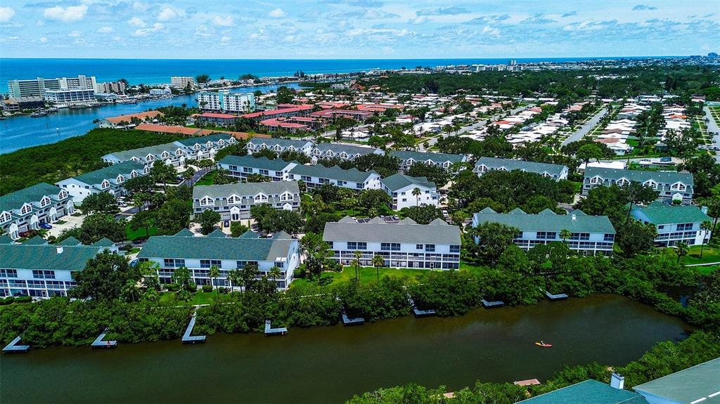 14865 Seminole Trail Seminole, FL 33776 - Photo 6 of 54 an aerial view of residential building and lake
