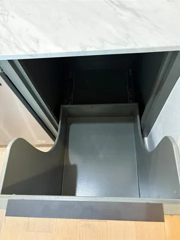 a close view of cabinet