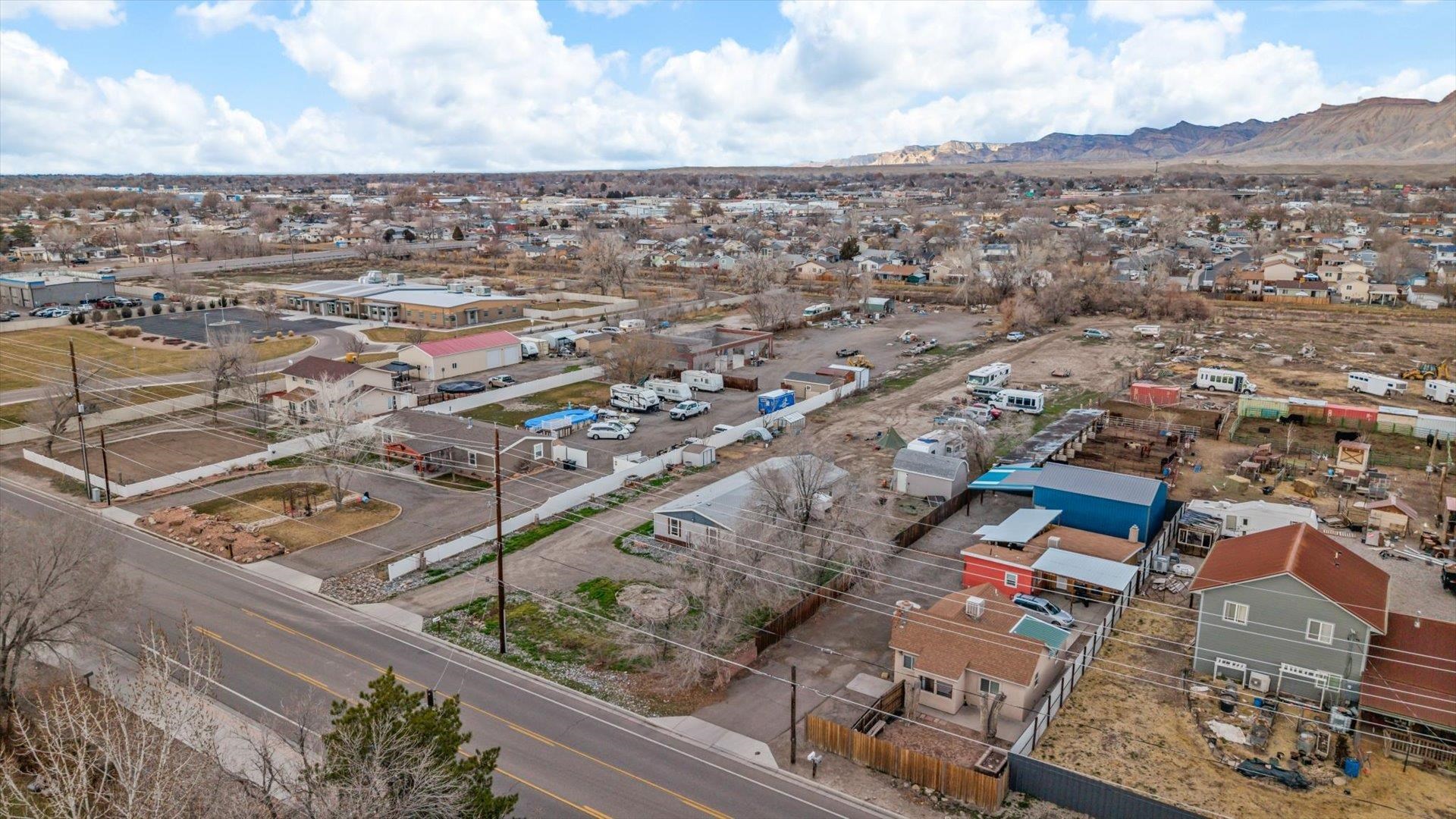3216 E Road Clifton, CO 81520 - Photo 29 of 33 an aerial view of a city