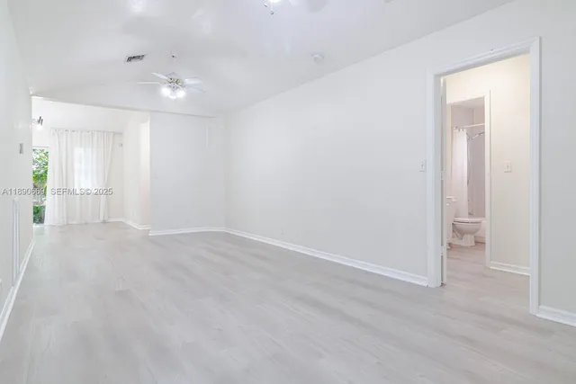 wooden floor in an empty room