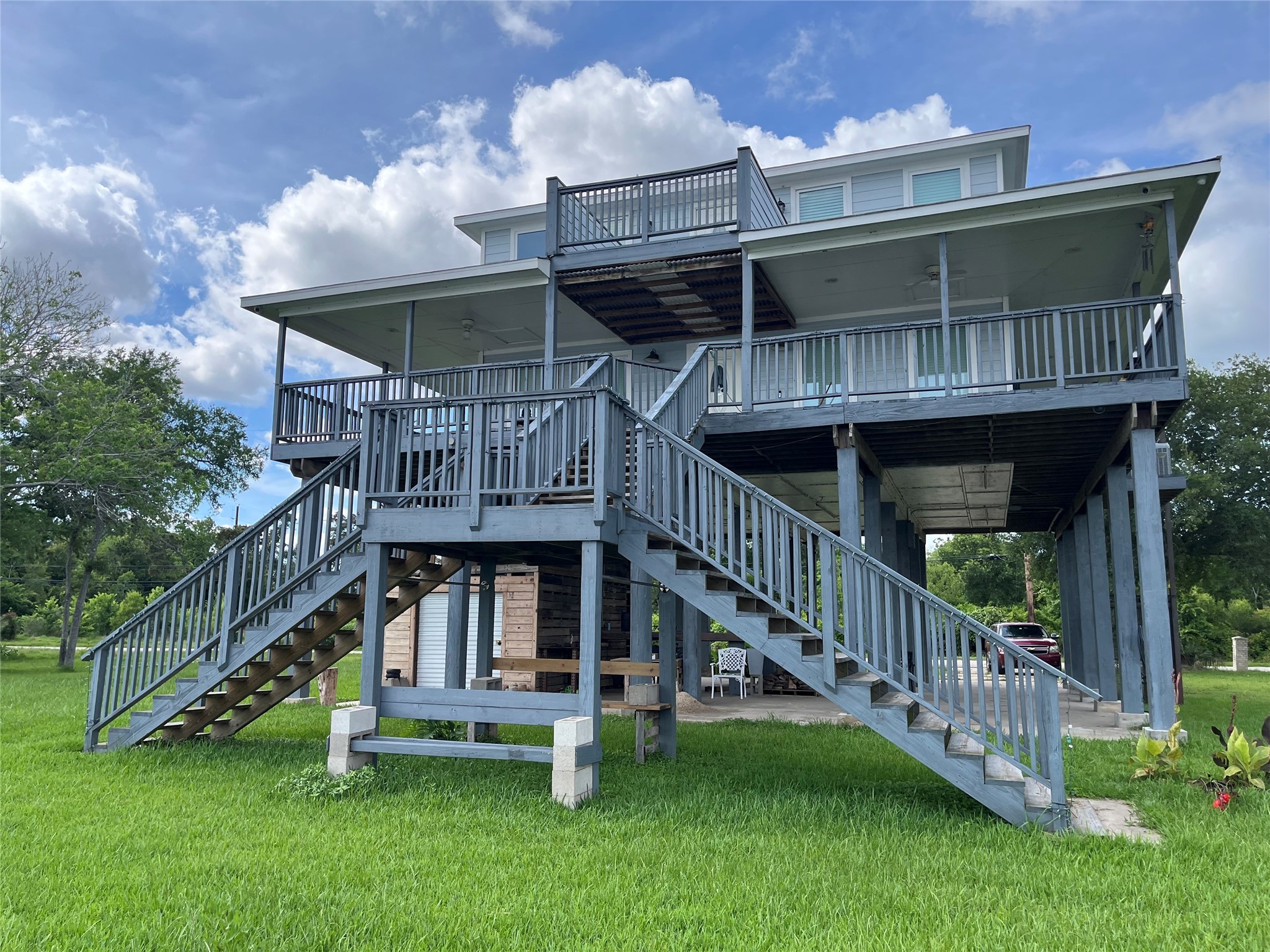 21511 Rio Villa Drive Houston, TX 77049 - Photo 11 of 45 a view of house with swimming pool and deck