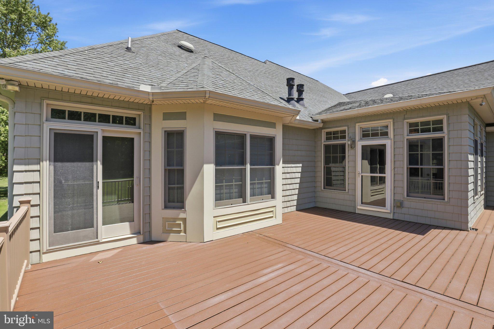 16932 Fitzgeralds Road Lincoln, DE 19960 - Photo 90 of 103 Spacious deck with serene views.