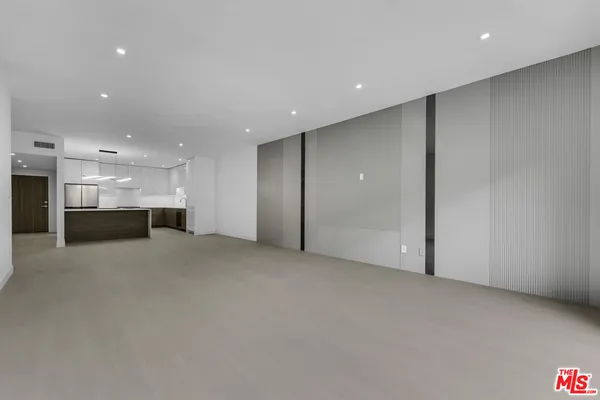 a view of empty room