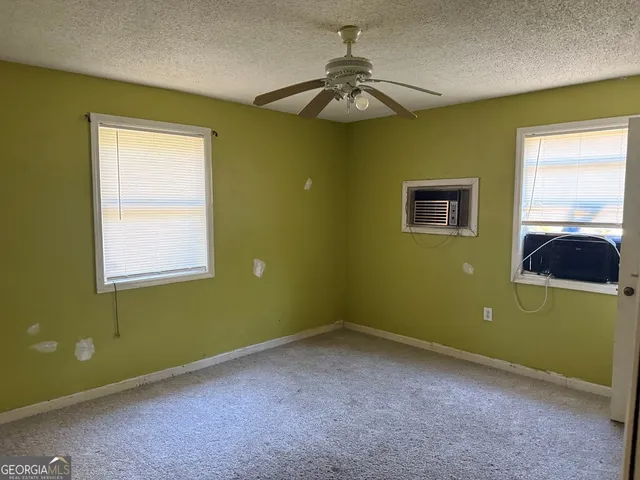 a view of a livingroom with a window