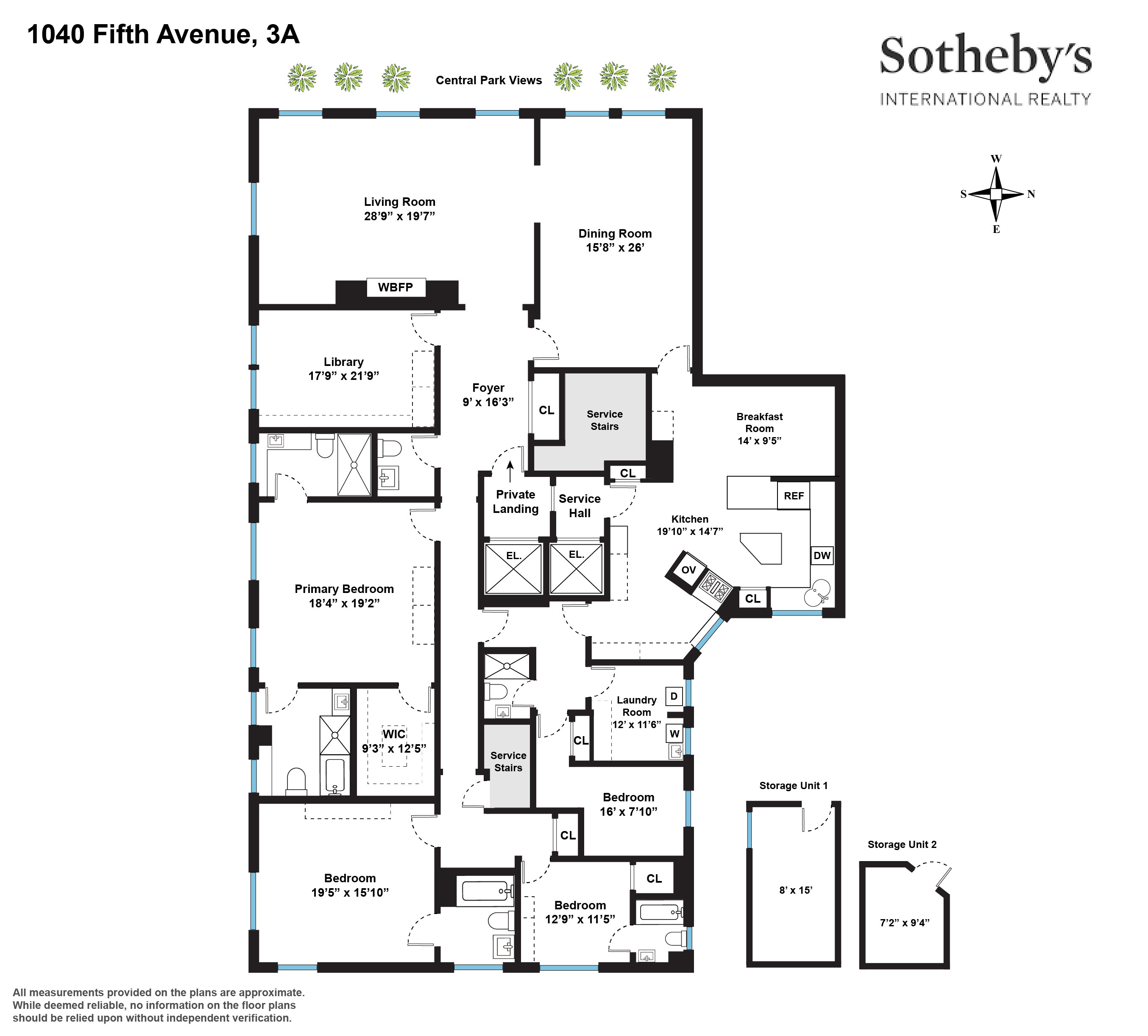 1040 5th Avenue, Unit 3A Manhattan, NY 10028 - Photo 16 of 16 a picture of a bench in front of a