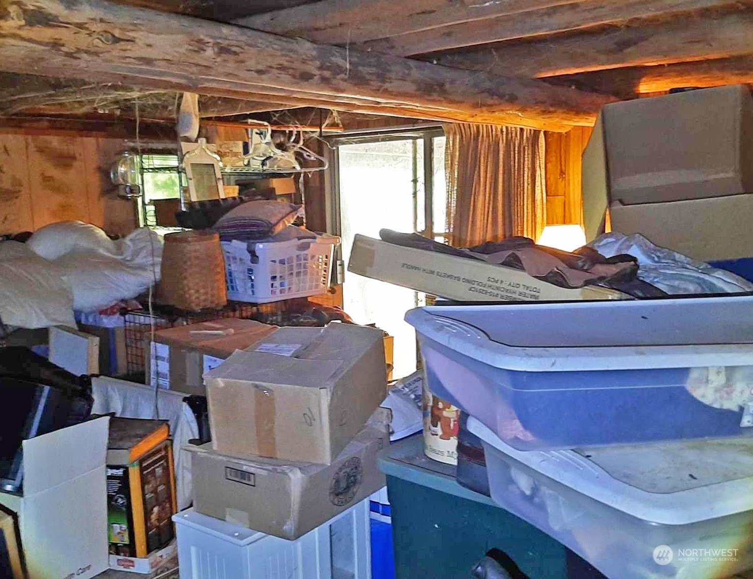 10 McKee Road Quilcene, WA 98376 - Photo 28 of 34 a room with furniture and a window