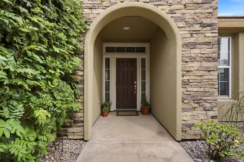 a view of entrance gate of house