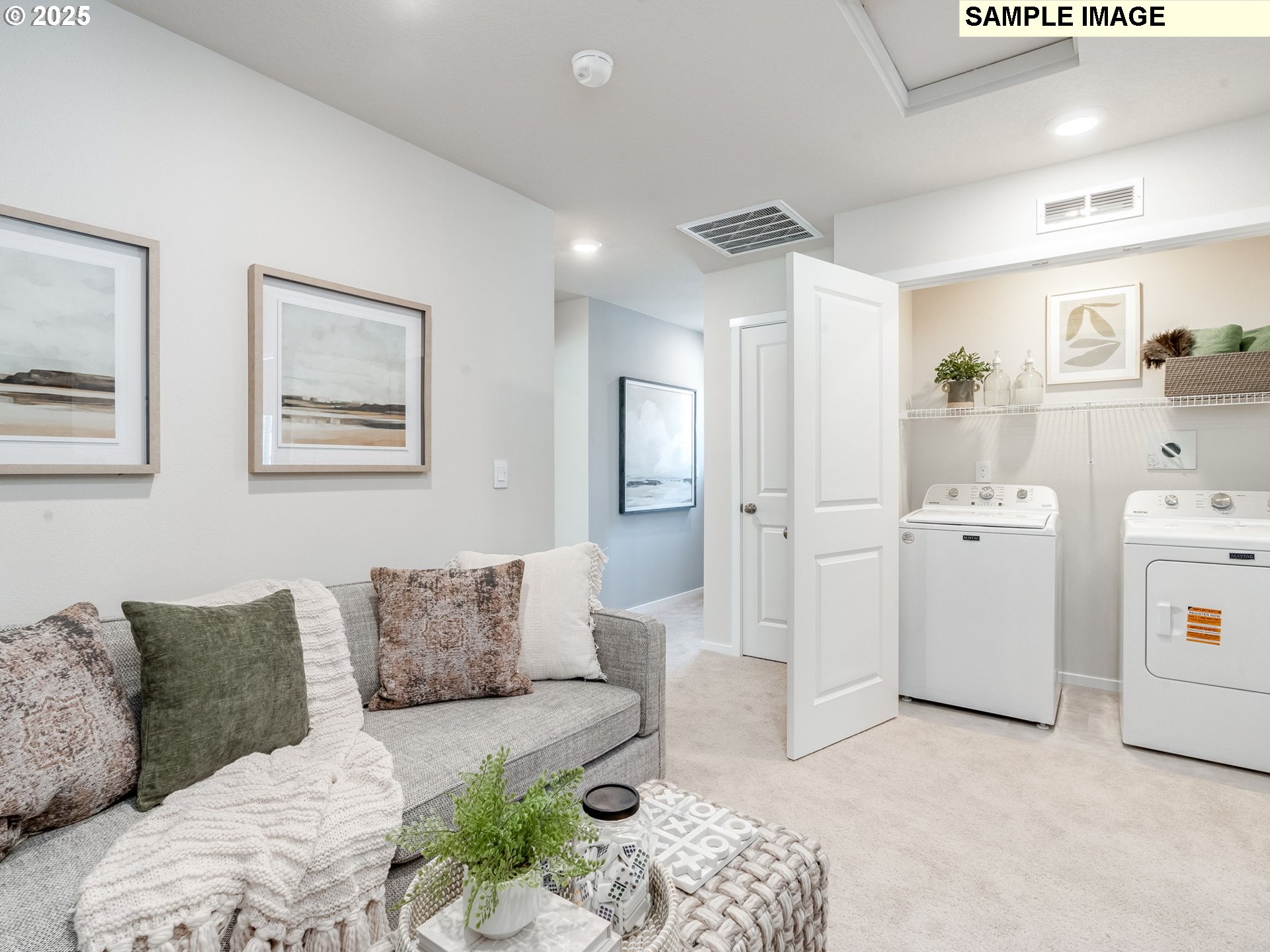 11204 Southeast Maxon Road Vancouver, WA 98664 - Photo 25 of 30 a living room with furniture and white walls