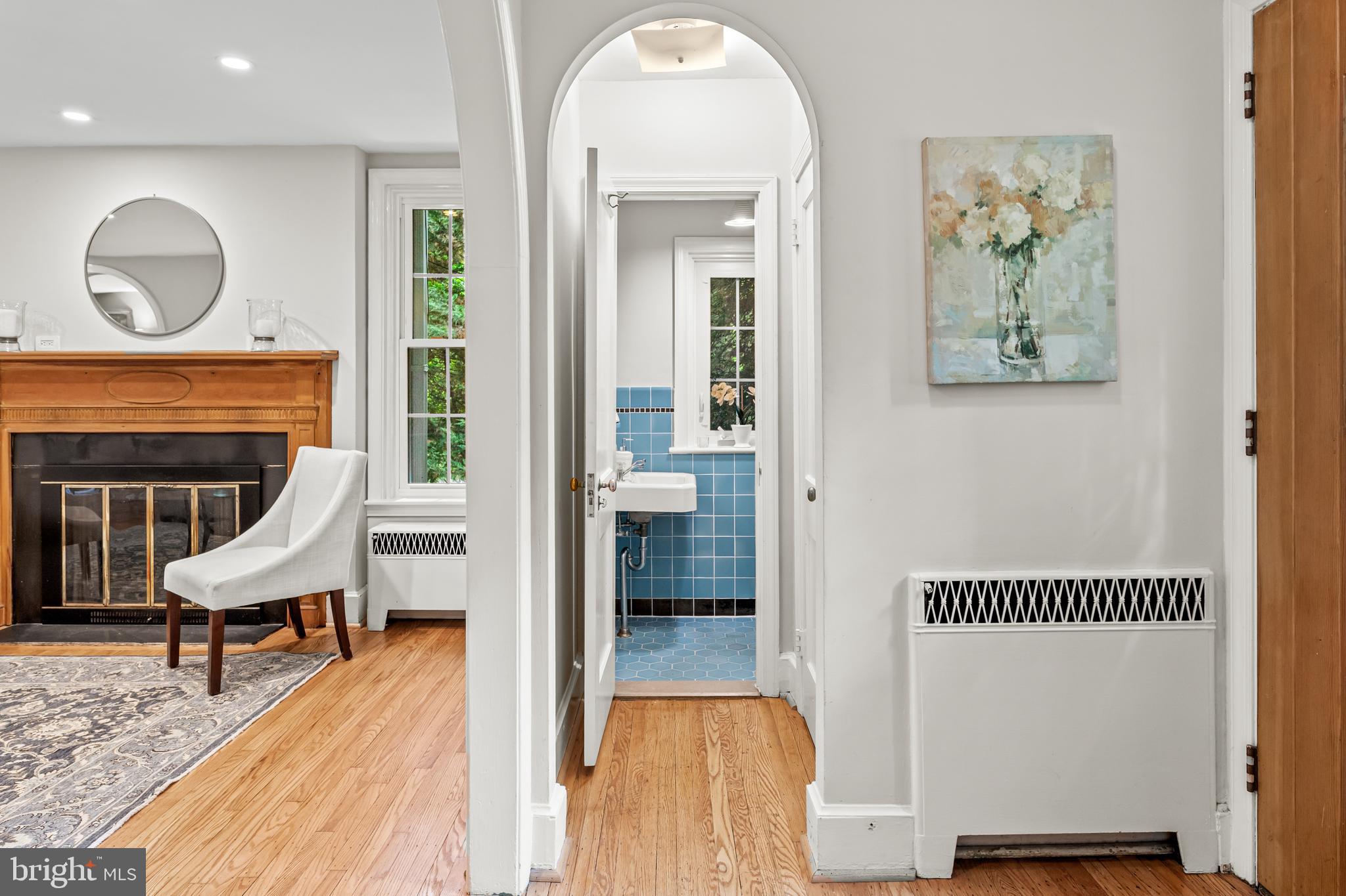 751 Clarendon Road Penn Valley, PA 19072 - Photo 6 of 63 Entry foyer with coat closet and powder room