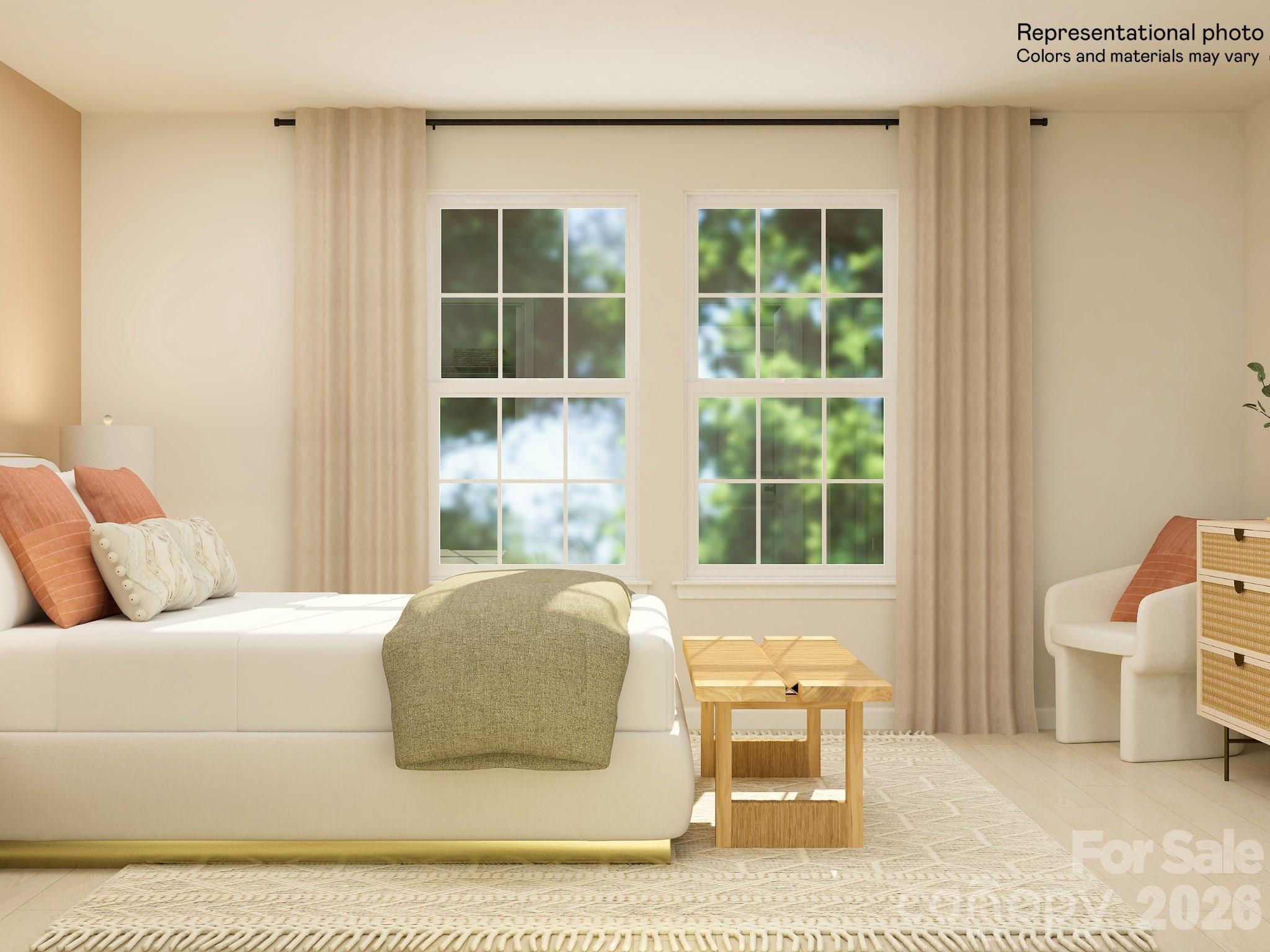 5451 Redbud Road, Unit 52 Lancaster, SC 29720 - Photo 11 of 22 a bedroom with a bed and a window with outer view