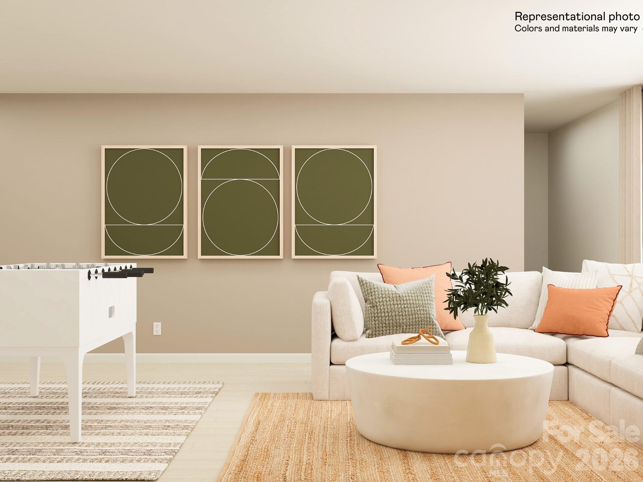 5451 Redbud Road, Unit 52 Lancaster, SC 29720 - Photo 13 of 22 a living room with furniture and wooden floor