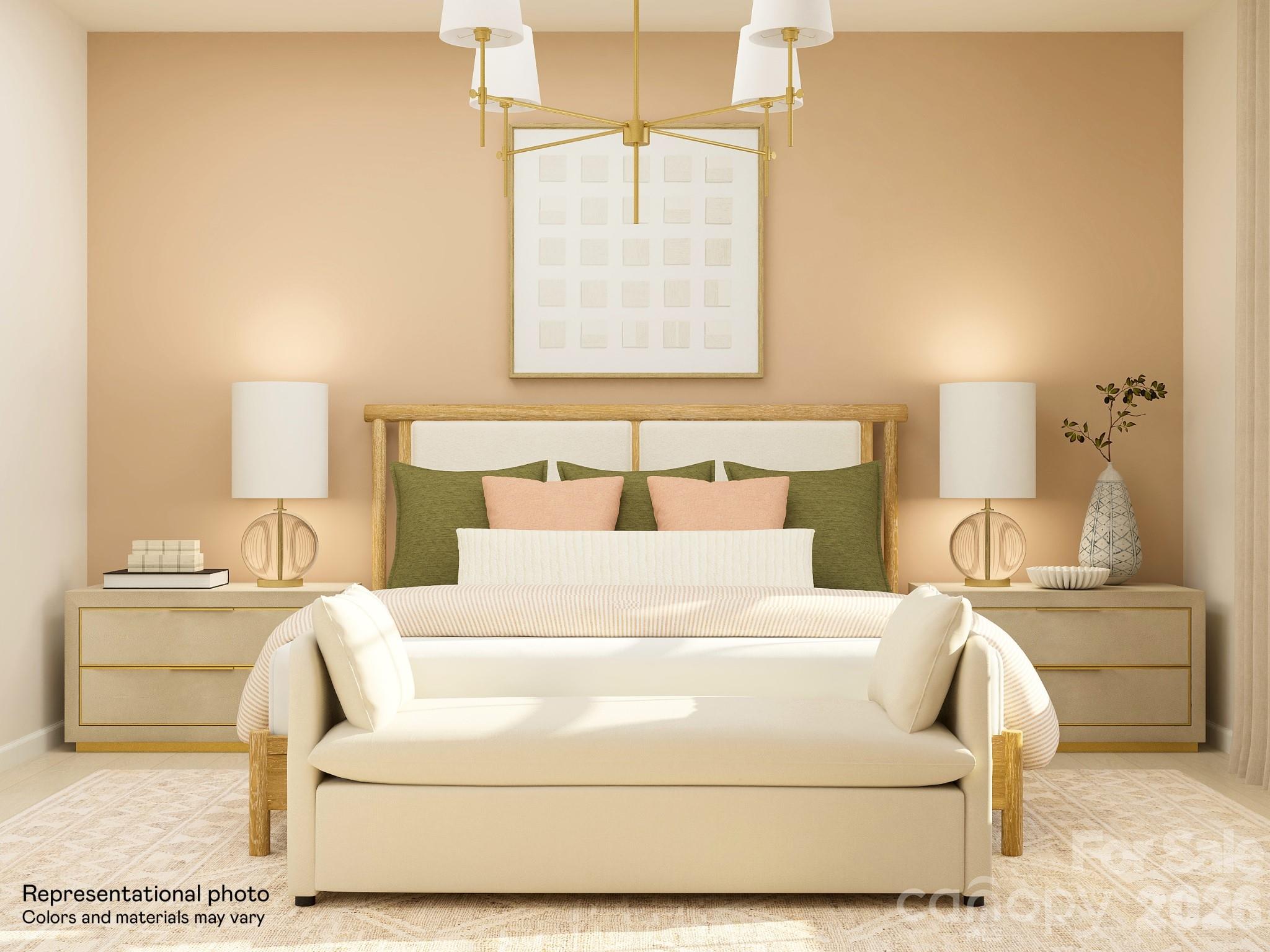 5451 Redbud Road, Unit 52 Lancaster, SC 29720 - Photo 15 of 22 a bed room with a bed and a night stand