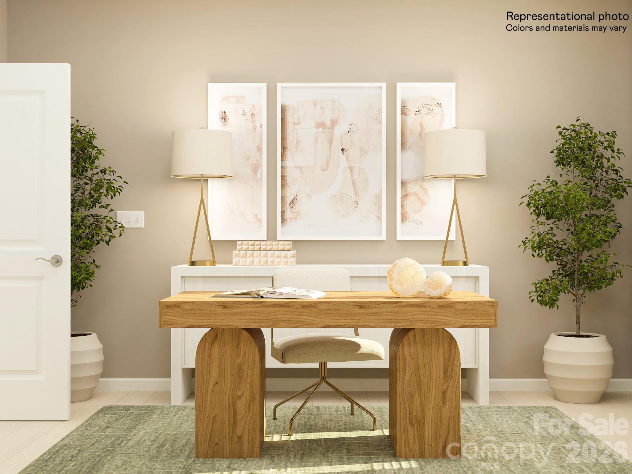 5451 Redbud Road, Unit 52 Lancaster, SC 29720 - Photo 21 of 22 a bathroom with a granite countertop sink a toilet and a mirror