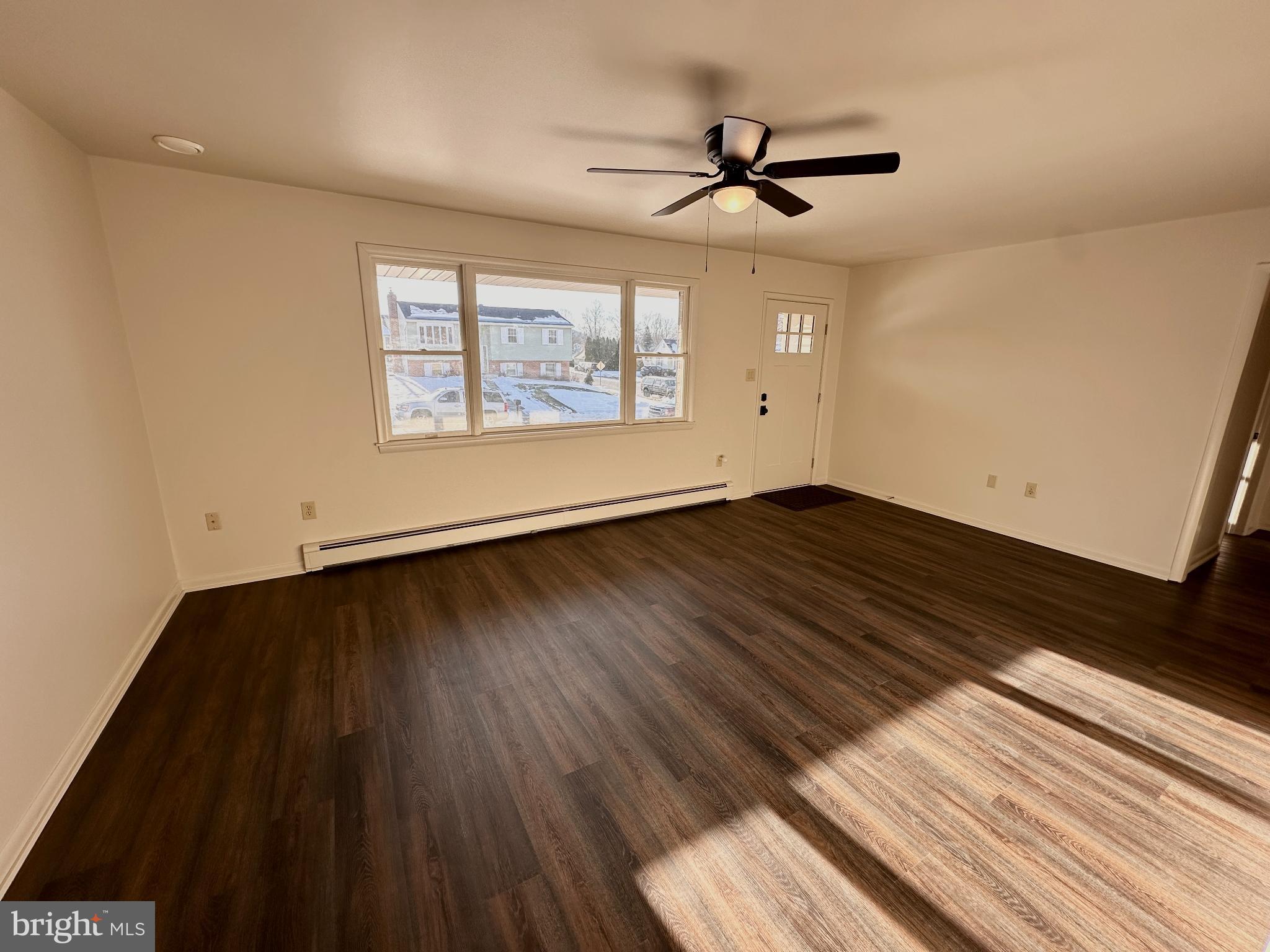 Bright and airy space with natural light.