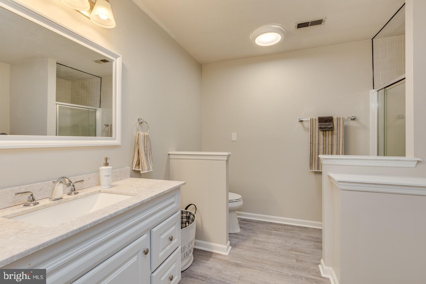 35 Marl Road Swedesboro, NJ 08085 - Photo 36 of 63 Freshly painted primary bathroom