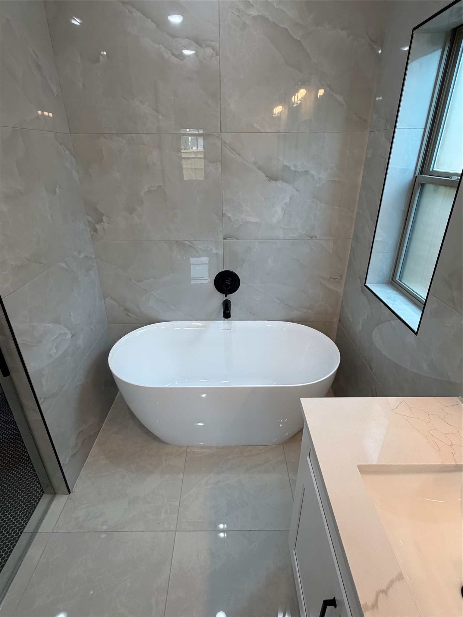 2514 Liguria Lane Spring, TX 77388 - Photo 14 of 25 a bathroom with a sink a toilet and shower